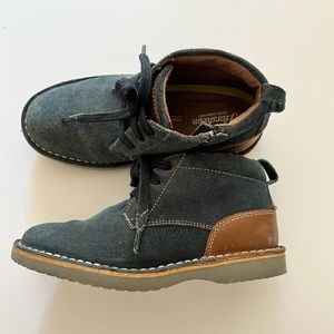 Florsheim, Kids' Navigator Dress Casual Chukka Boot, size 13C, suede, leather